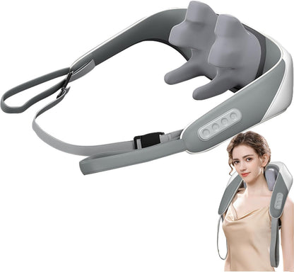 Masajeador para cuello, hombros y espalda con calor terapéutico